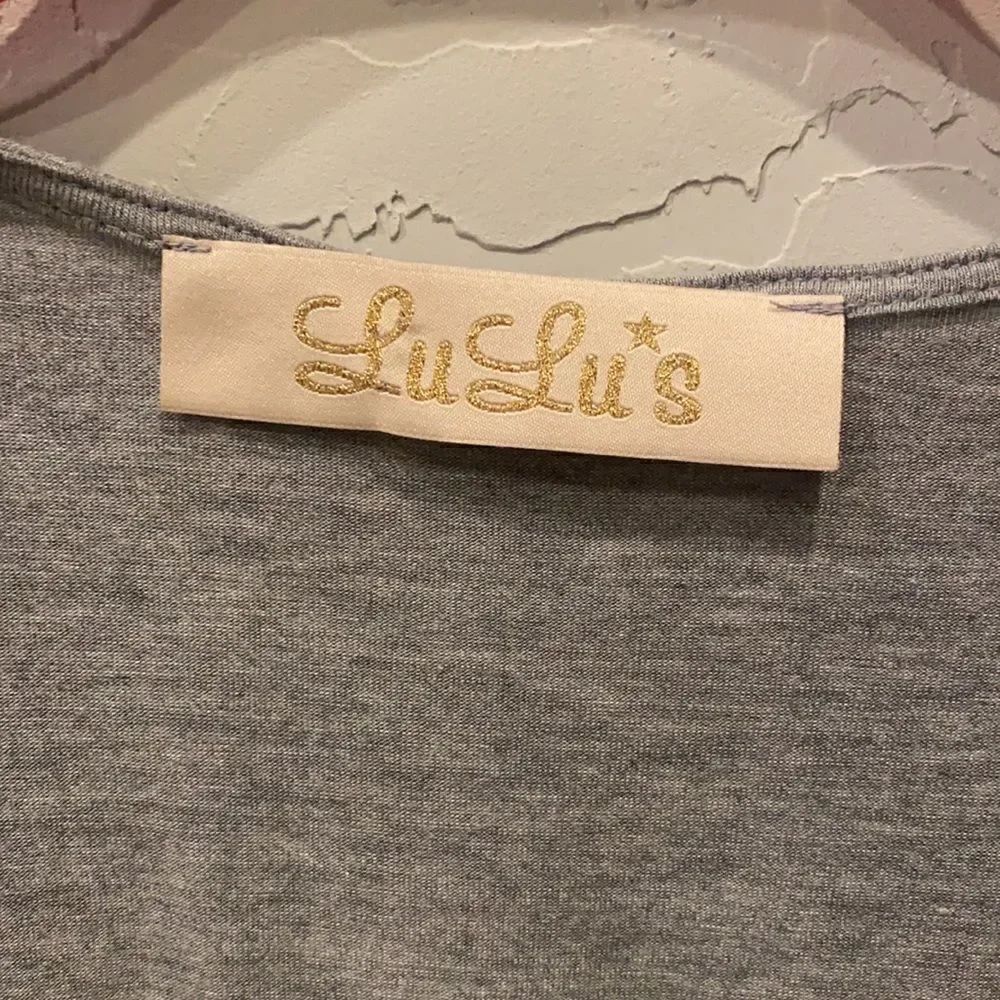 Lulus High Low Grey Dress - Picture 2 of 4